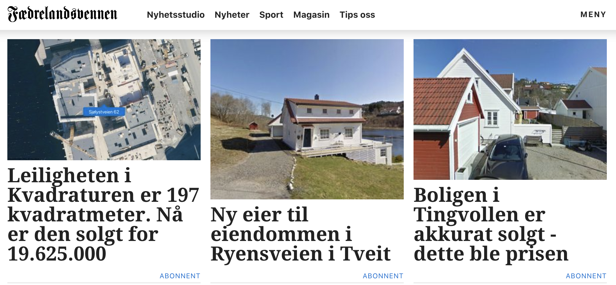 Norwegian site live with real estate sales four weeks to implement